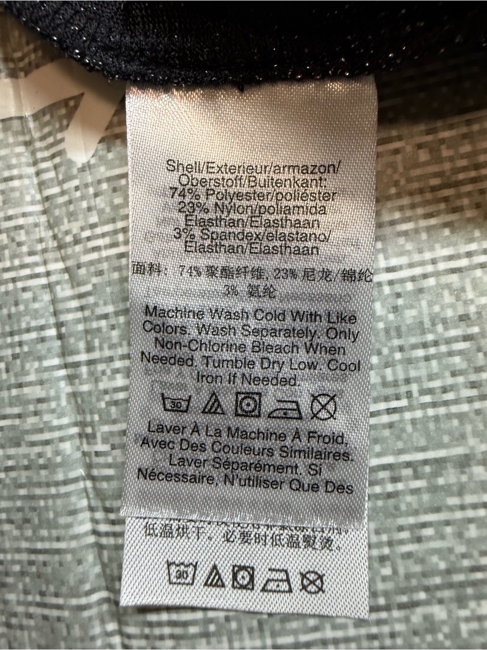 DKNY Metallic Shimmer Puff Sleeve Top - Picture 5 of 8